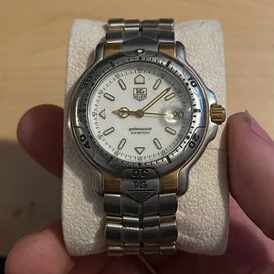 Tag Heuer 6000 18k/ Stainless steel two tone.